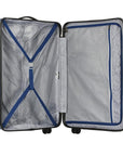 U.S. Traveler Boren Hardside Spinner Luggage With Aluminum Handle, 2-Piece Set