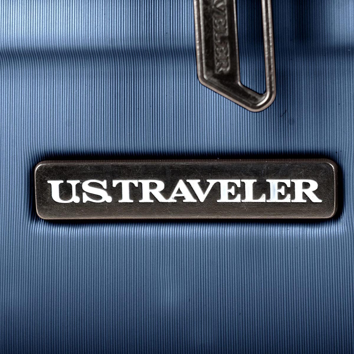 U.S. Traveler Boren Hardside Spinner Luggage With Aluminum Handle, 3-Piece Set