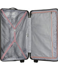 U.S. Traveler Boren Hardside Spinner Luggage With Aluminum Handle, 2-Piece Set