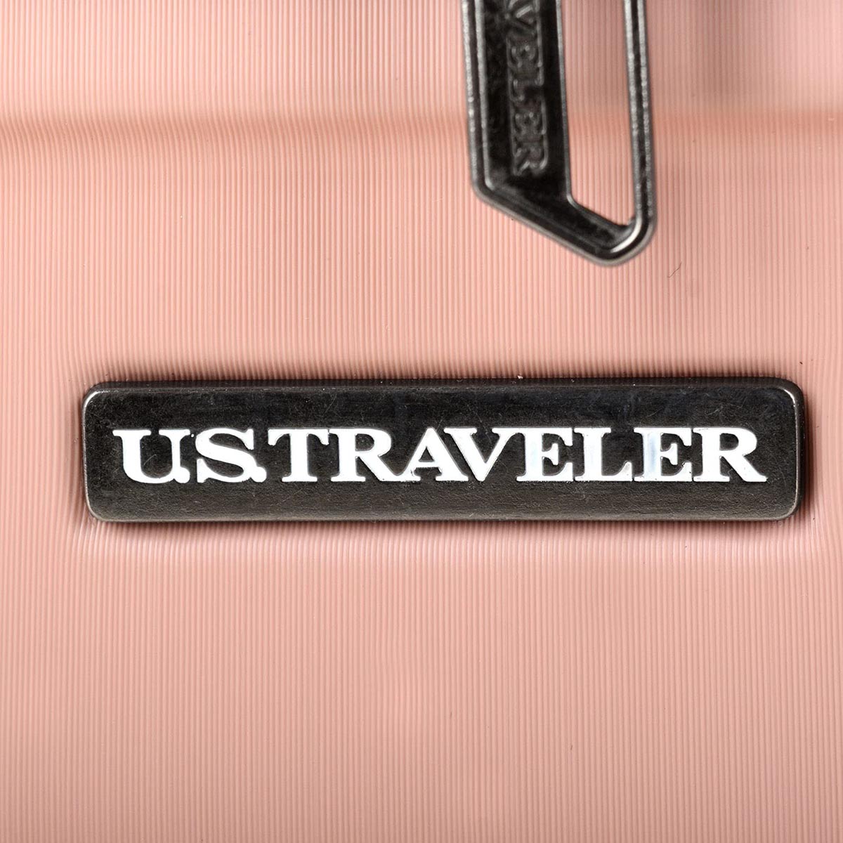 U.S. Traveler Boren Hardside Spinner Luggage With Aluminum Handle, 2-Piece Set