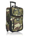 U.S. Traveler Rio Rugged Fabric Expandable Carry-on Luggage Set, 2 Wheel