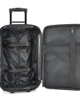 U.S. Traveler Rio Rugged Fabric Expandable Carry-on Luggage Set, 2 Wheel