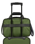 U.S. Traveler Rio Rugged Fabric Expandable Carry-on Luggage Set, 2 Wheel