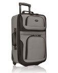 U.S. Traveler Rio Rugged Fabric Expandable Carry-on Luggage Set, 2 Wheel