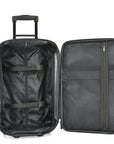 U.S. Traveler Rio Rugged Fabric Expandable Carry-on Luggage Set, 2 Wheel