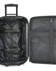 U.S. Traveler Rio Rugged Fabric Expandable Carry-on Luggage Set, 2 Wheel