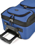 U.S. Traveler Rio Rugged Fabric Expandable Carry-on Luggage Set, 2 Wheel