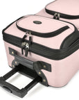 U.S. Traveler Rio Rugged Fabric Expandable Carry-on Luggage Set, 2 Wheel