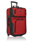 U.S. Traveler Rio Rugged Fabric Expandable Carry-on Luggage Set, 2 Wheel
