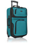 U.S. Traveler Rio Rugged Fabric Expandable Carry-on Luggage Set, 2 Wheel