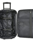 U.S. Traveler Rio Rugged Fabric Expandable Carry-on Luggage Set, 2 Wheel