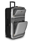 U.S. Traveler New Yorker Lightweight Expandable Rolling Luggage, 4-Piece Set
