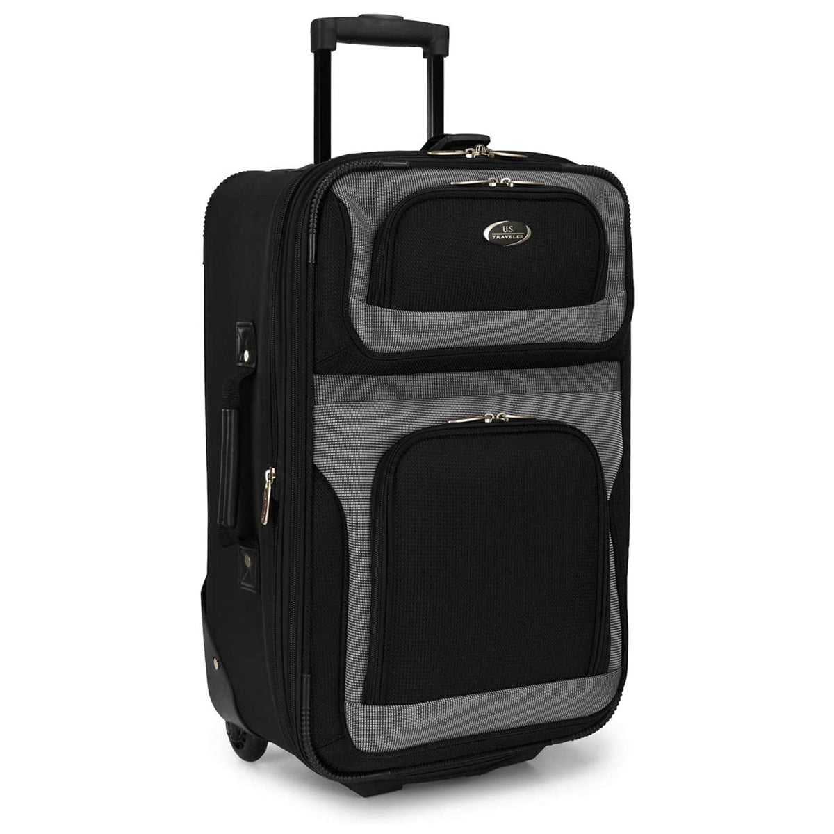 U.S. Traveler New Yorker Lightweight Expandable Rolling Luggage, 4-Piece Set