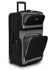 U.S. Traveler New Yorker Lightweight Expandable Rolling Luggage, 4-Piece Set