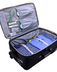 U.S. Traveler New Yorker Lightweight Expandable Rolling Luggage, 4-Piece Set