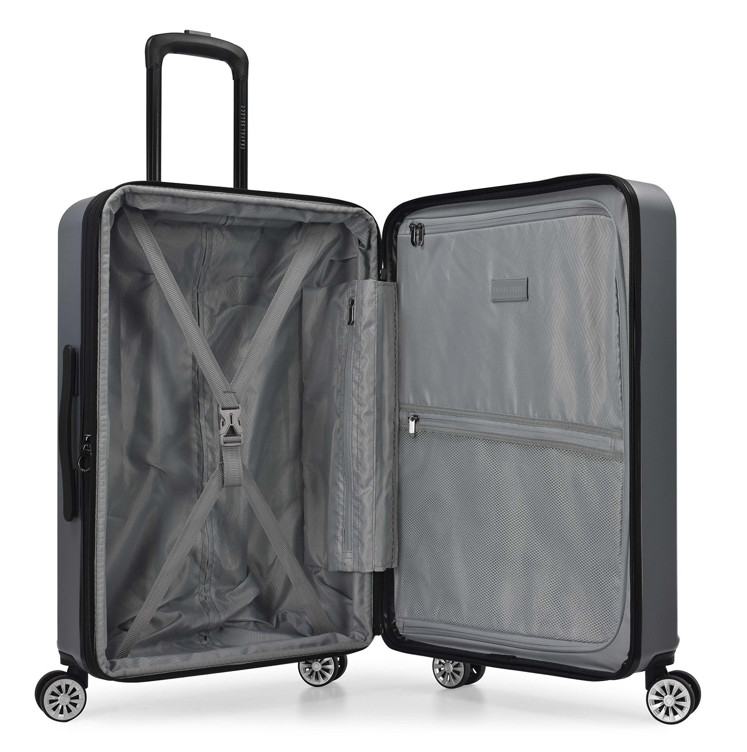 Travel Select Snowcreek 3-Piece Hardside Spinner Luggage Set with USB Port