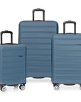 Travel Select Snowcreek 3-Piece Hardside Spinner Luggage Set with USB Port