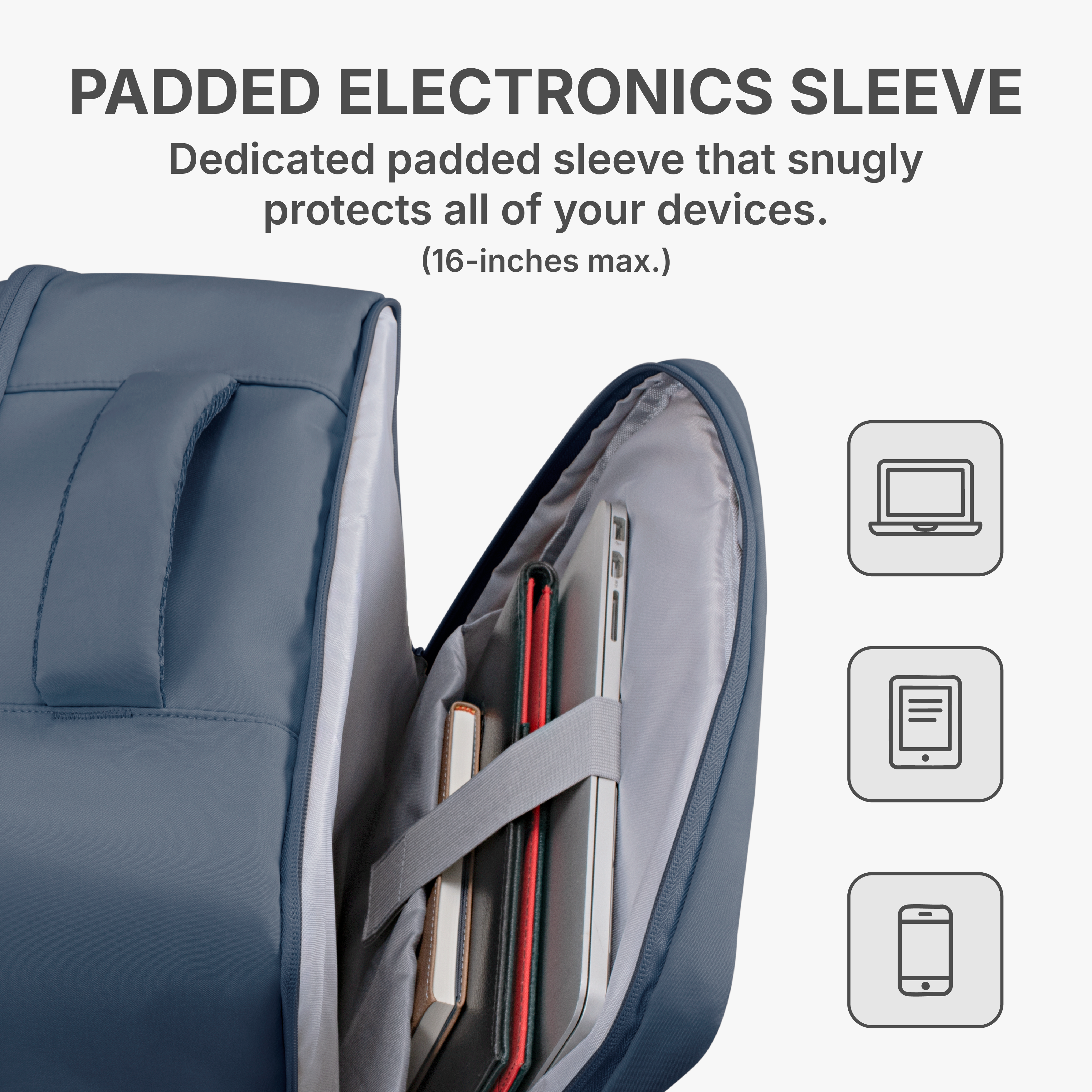 Vista Way 3-Piece Travel Set, 21-Inch Carry-on Hardside with TSA Lock, 18-Inch Travel Backpack with Laptop Sleeve, Toiletry Bag