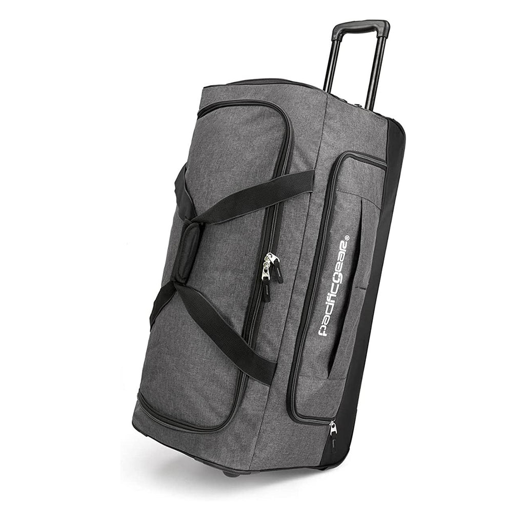 Rolling Duffle Bag with Detachable Wheels, Expandable Foldable Travel Tote Bag with Trolley Rolling Duffle Bag with Detachable Wheels, Expandable Foldable Travel Tote Bag with Trolley