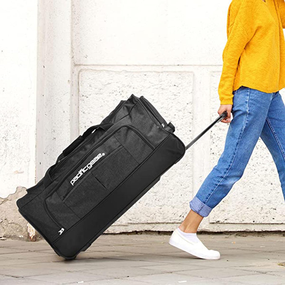 Pacific Gear Wheeled Rolling Duffel Bag 20 off Traveler Luggage