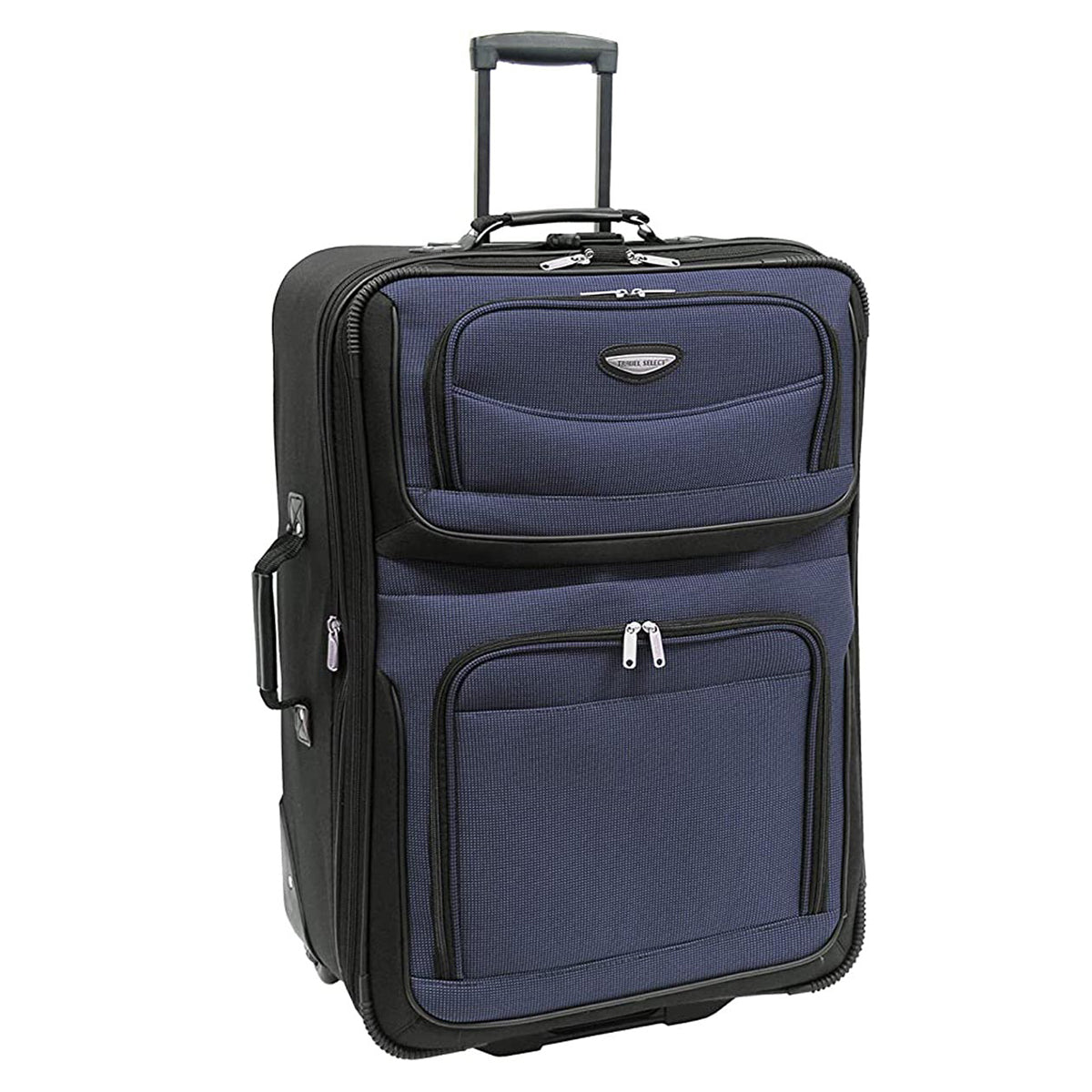 Set Bagages Travel Select Amsterdam 8 Pièces - Valises Extensibles - Polyester 1200D - Bleu Marine