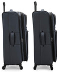 U.S. Traveler Anzio Softside Expandable Spinner Luggage, 2-Piece Set