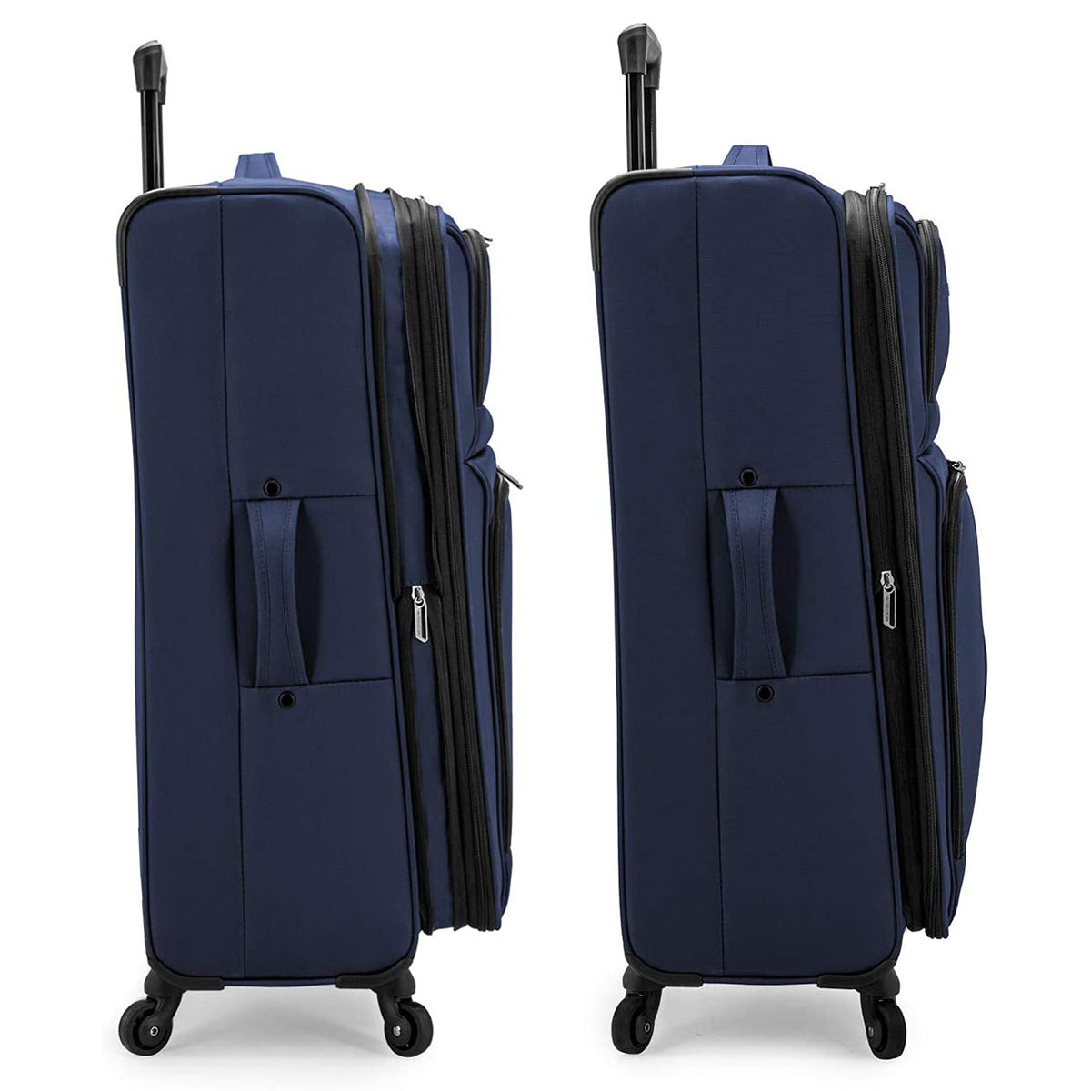 U.S. Traveler Anzio Softside Expandable Spinner Luggage, 3 Piece Set