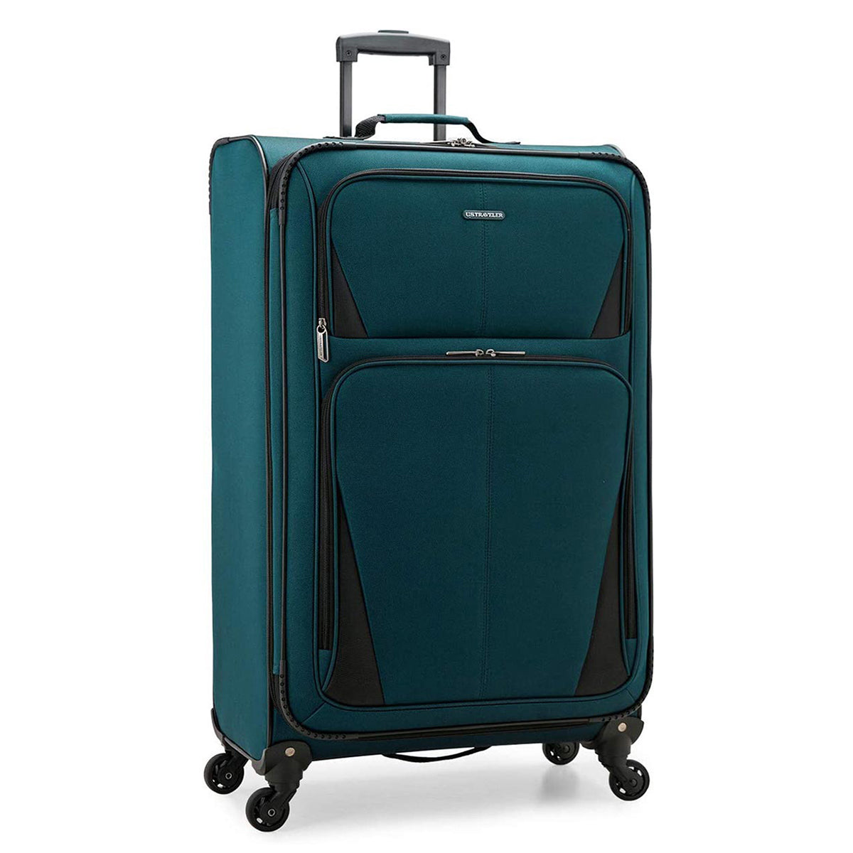  U.S. Traveler Aviron Bay Expandable Softside Luggage with Spinner Wheels, Checked 30-Inch
