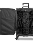 U.S. Traveler Aviron Bay Expandable Softside Luggage with Spinner Wheels, 2 Piece