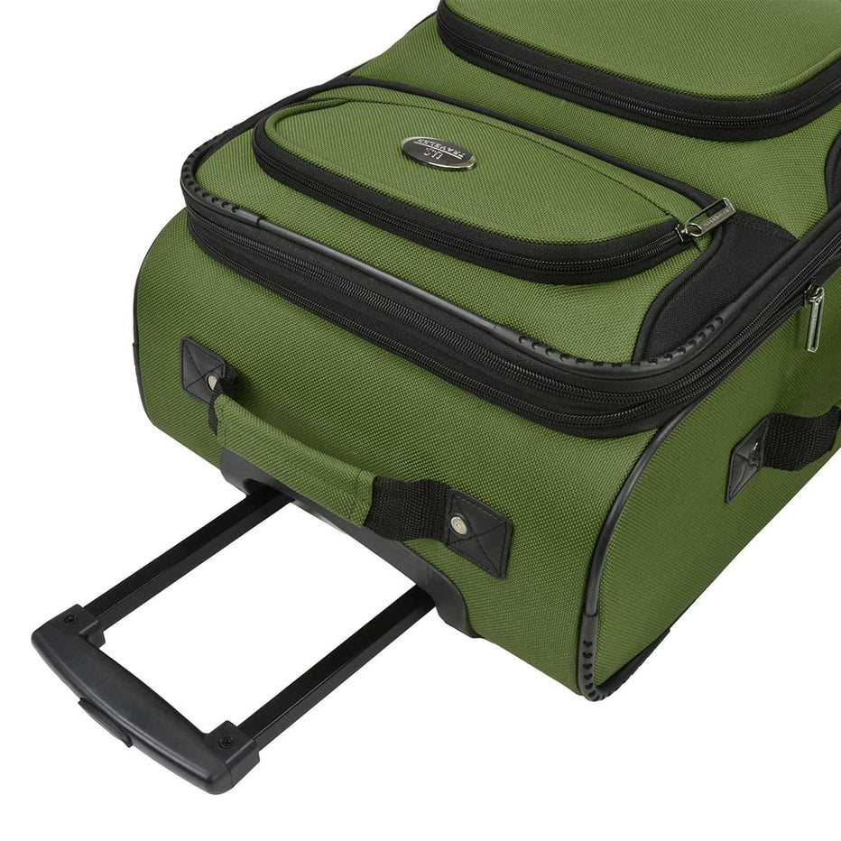 U.S. Traveler Rio Rugged Expandable Carry-On Luggage - Set Of 2 • Price