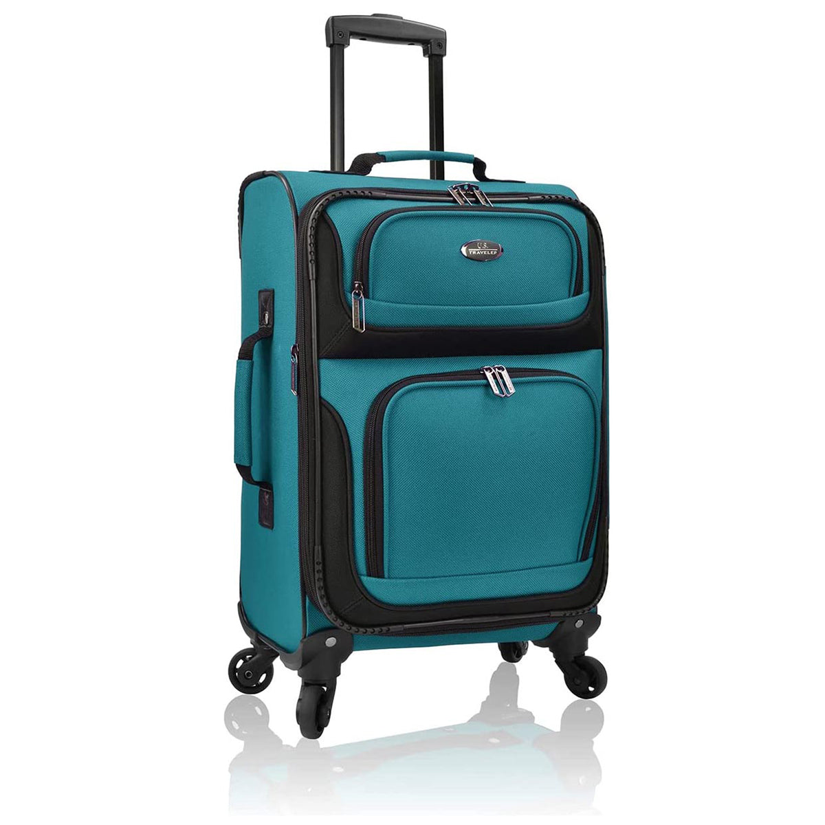 Turquoise carry on luggage hot sale