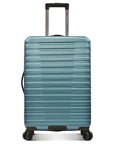 U.S. Traveler Boren Hardside Spinner Luggage With Aluminum Handle, Checked-Medium