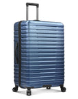 U.S. Traveler Boren Hardside Spinner Luggage With Aluminum Handle, Checked-Medium