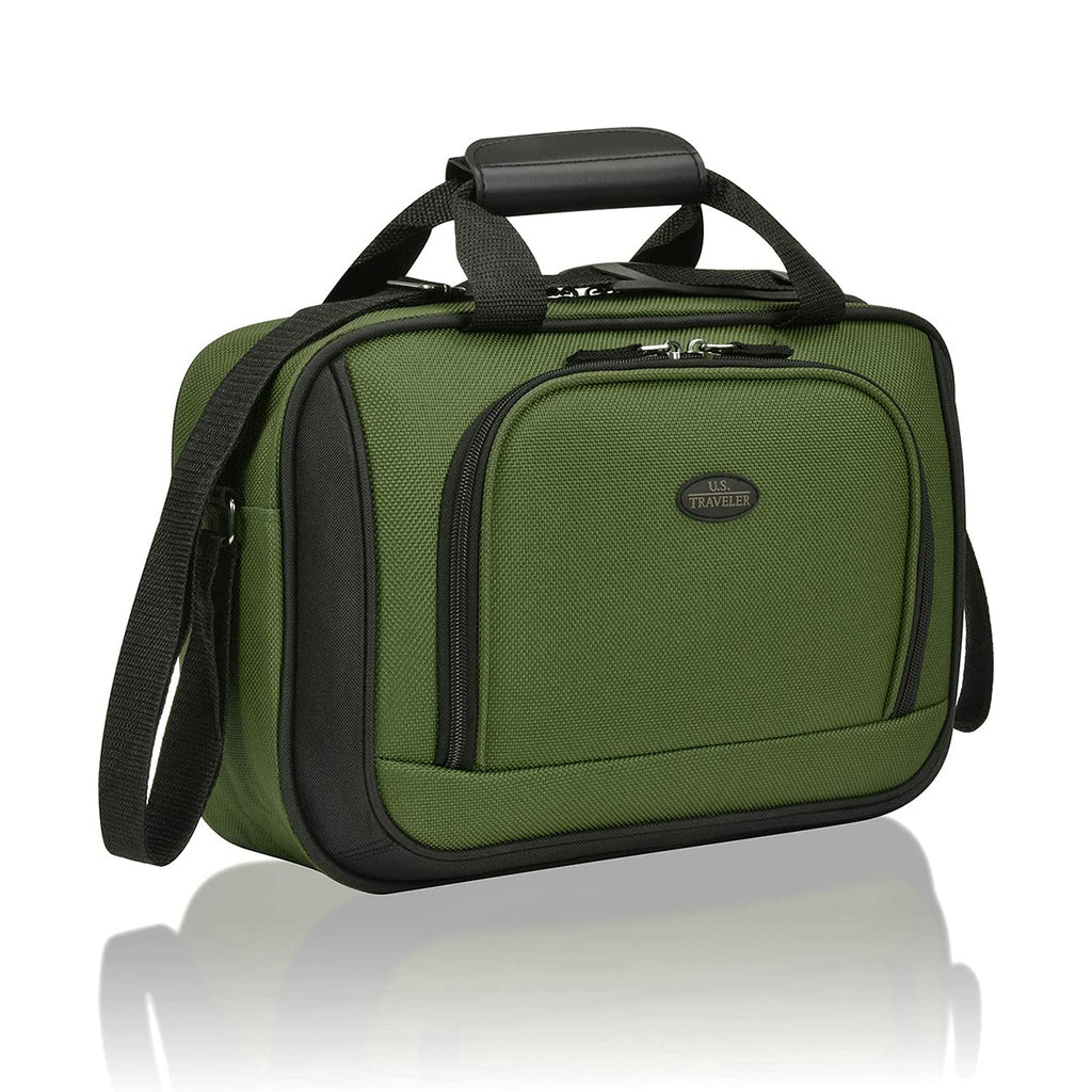 U.S. Traveler Rio Rugged Fabric Expandable Carryon Luggage Set