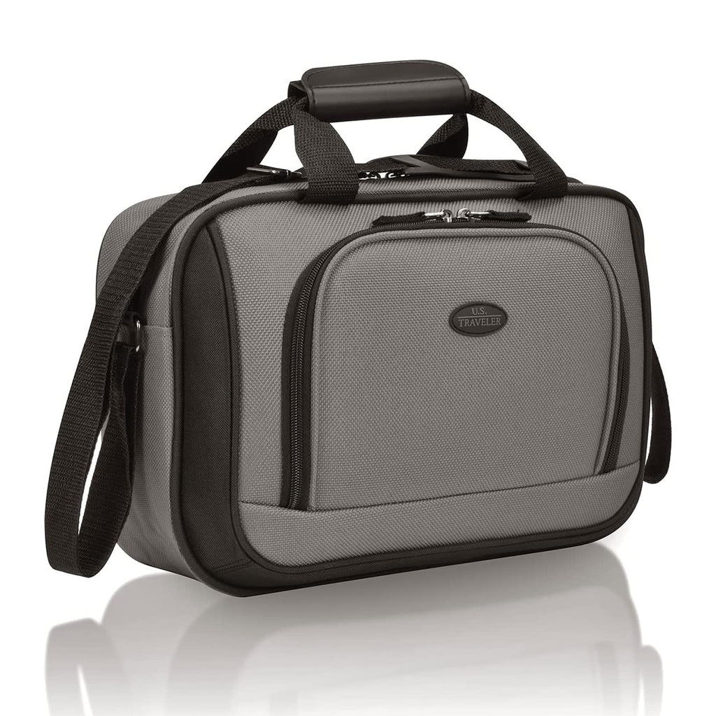 U.S. Traveler Rio Rugged Fabric Expandable Carryon Luggage Set