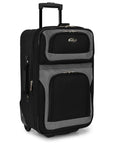 U.S. Traveler New Yorker Lightweight Expandable Rolling Luggage, 4-Piece Set