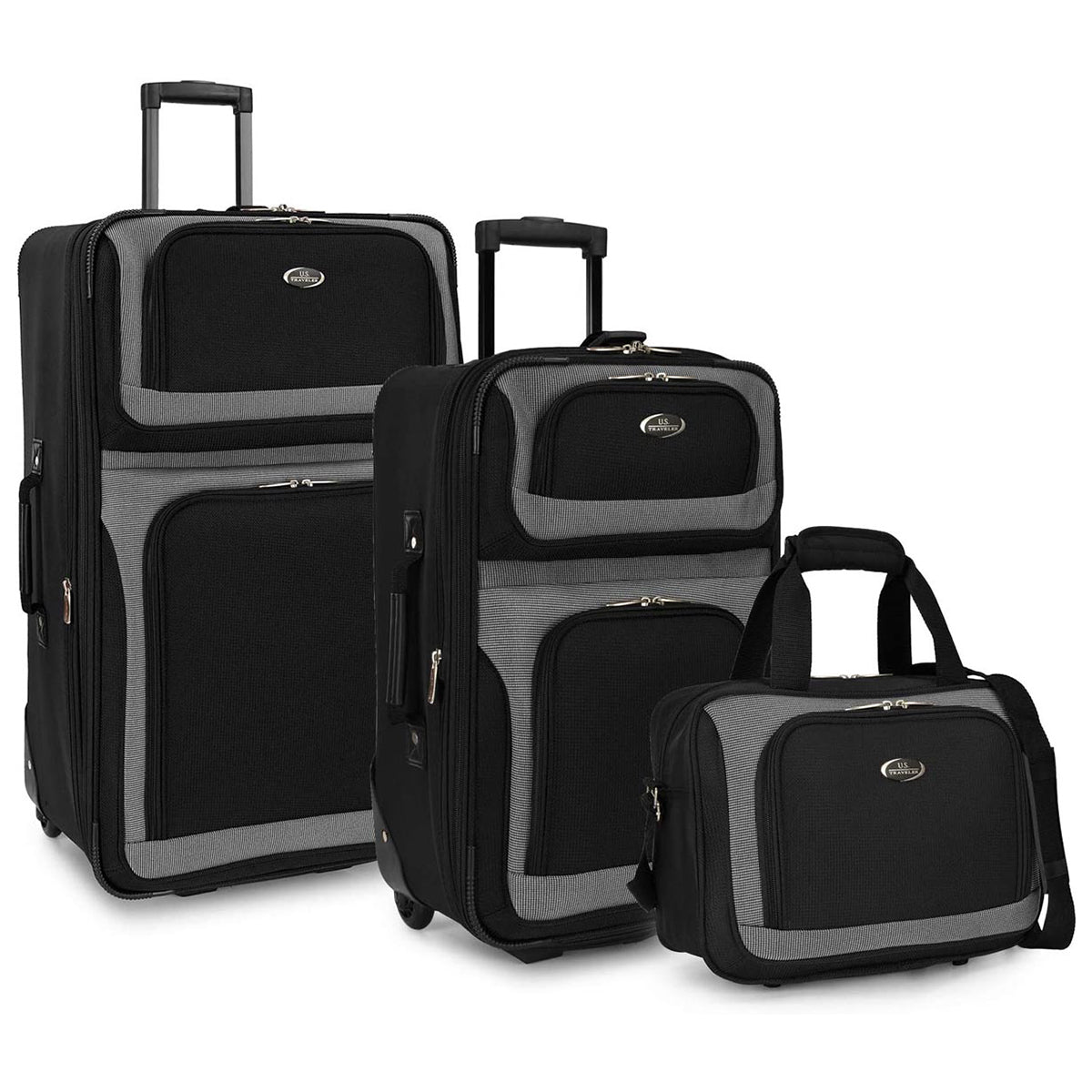 U.S. Traveler New Yorker Lightweight Expandable Rolling