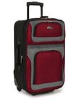 U.S. Traveler New Yorker Lightweight Expandable Rolling Luggage, 4-Piece Set
